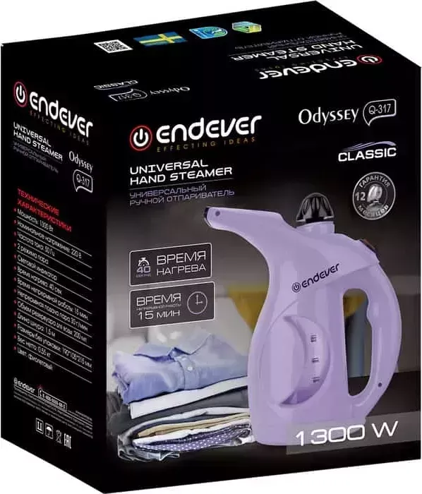 Отпариватель ENDEVER ODYSSEY Q-317