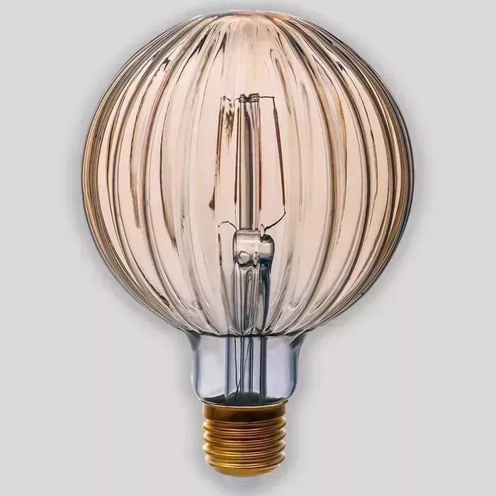 Лампа Hiper светодиодная филаментная E27 6W 2200K янтарная HL-2217