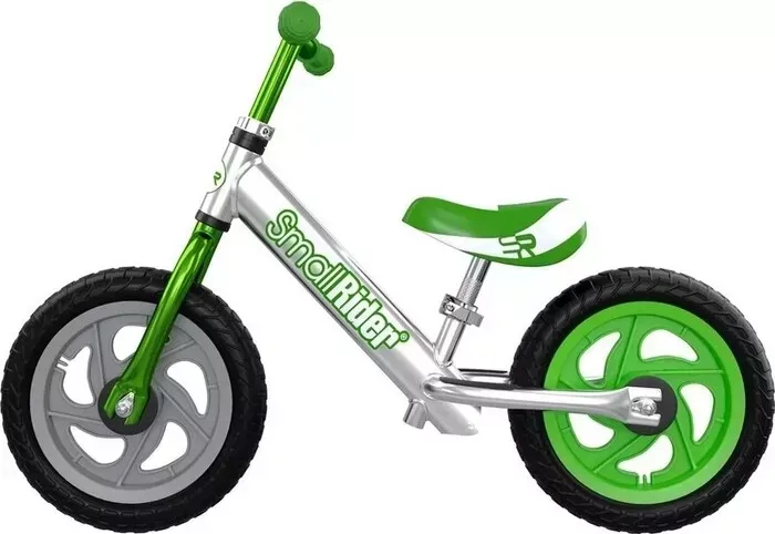 Беговел Small Rider Foot Racer 3 EVA (Серебро-зеленый)
