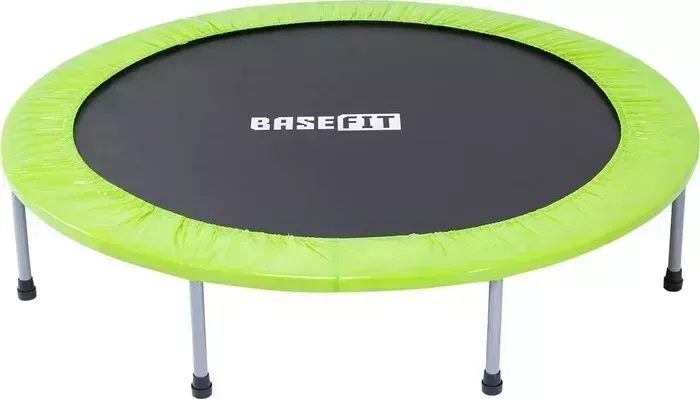 Батут BaseFit TR-102 137 см, зеленый