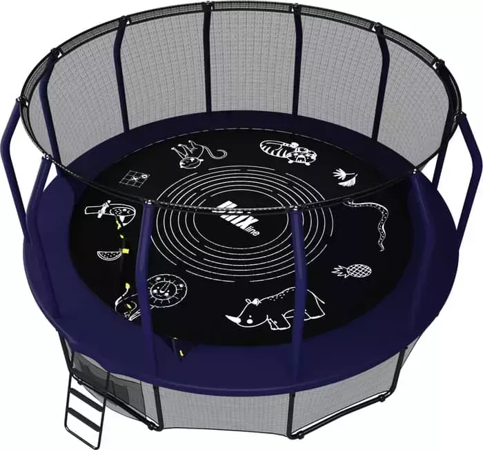Батут UNIX line SUPREME GAME 14 ft (blue)