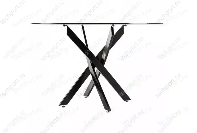 Стол раскладной Woodville Komo 90 black