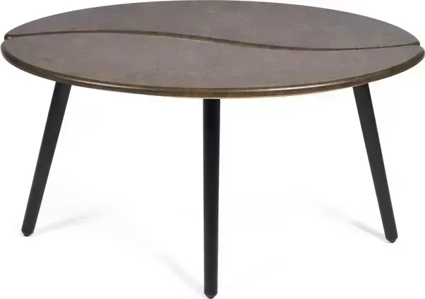 Стол журнальный TetChair Coffee МДФ/дерево браун ножки черные