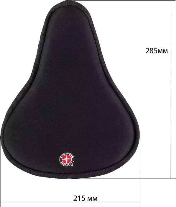 Накладка на седло Schwinn Gel Comfort Seat Cover, гелевая, цвет черный