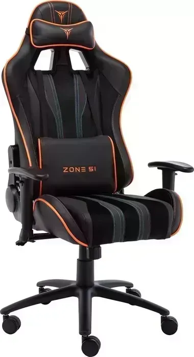 Кресло офисное ZONE 51 компьютерное игровое Gravity black-orange