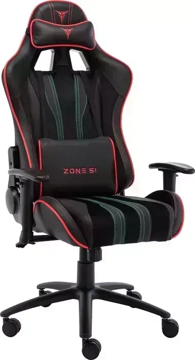 Кресло офисное ZONE 51 компьютерное игровое Gravity black-red