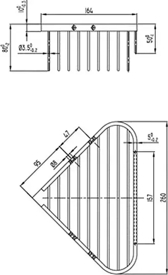 Полка-решетка Villeroy Boch Elements-Tender (TVA15100900061)