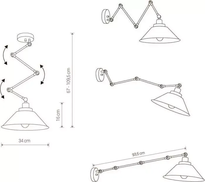 Спот NOWODVORSKI Pantograph 9126