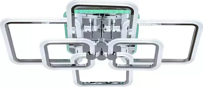Люстра Profit Light светодиодная 18070/6 CHR 196W+10W