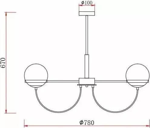 Люстра Rivoli Veronika 3066-308 Б0047298