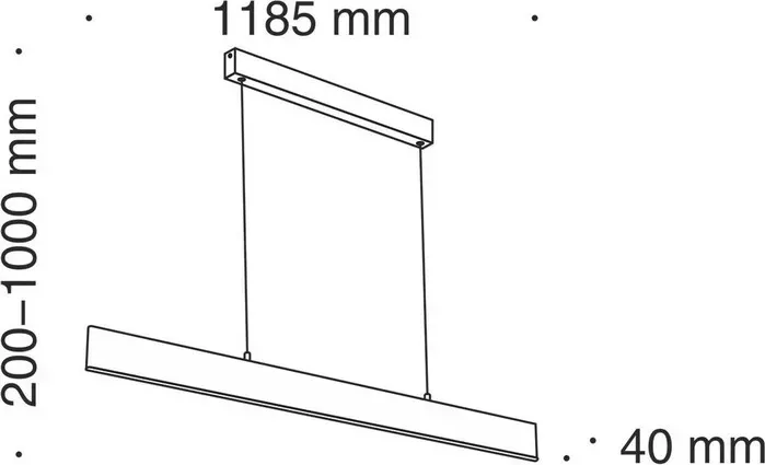 Светильник Maytoni Подвесной светодиодный Step P010PL-L30G3K