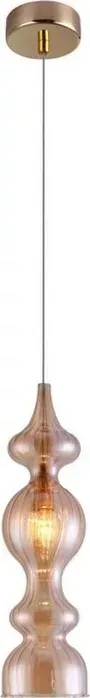 Светильник Crystal Lux Подвесной Iris SP1 A Amber