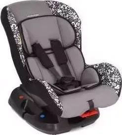 Автокресло Leader Kids Галеон с вкладышем, серый принт, KRES0426