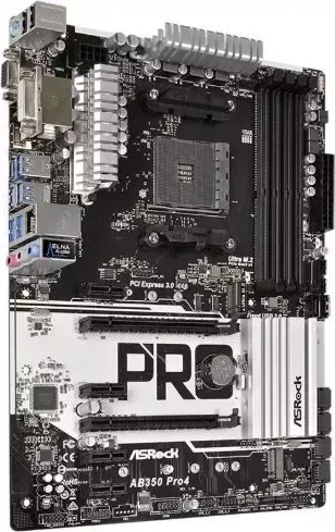 Материнская плата ASROCK AB350PRO4