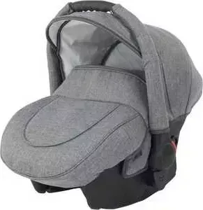 Автокресло ADAMEX -переноска Len (серый) 20L