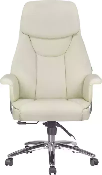 Кресло офисное Riva Chair RCH 9501 экокожа кремовый