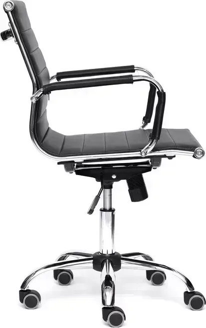 Кресло офисное TetChair Urban-low кож/зам, черный 36-6