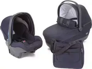 Набор для путешествий PEG-PEREGO люлька Navetta XL, автокресло Primo Viaggio Tri-Fix, сумка Borsa Saxony blue (синий) 2015