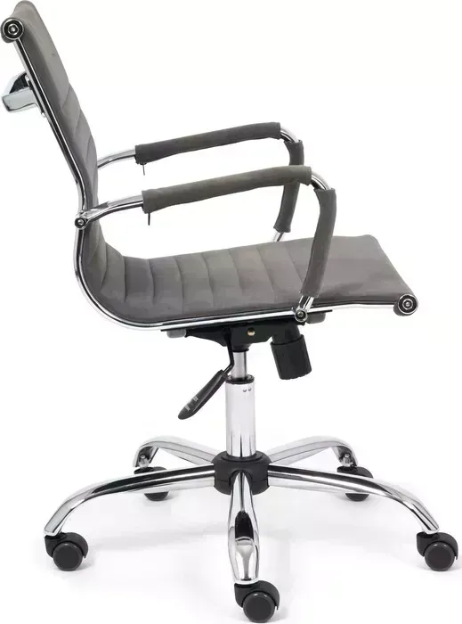 Кресло офисное TetChair Urban-low флок, серый 29