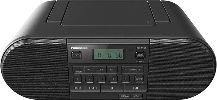 Магнит PANASONIC ола RX-D550GS-K с Bluetooth и CD