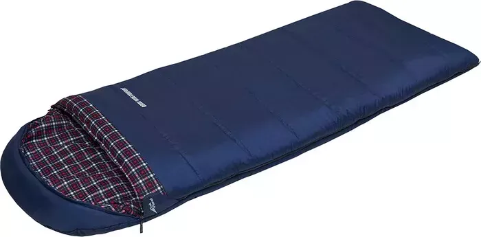 Спальный мешок TREK PLANET Derby Wide Comfort, правая молния, цвет: синий