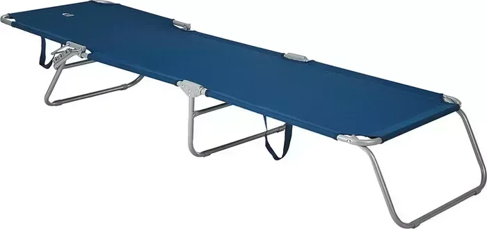 Раскладушка Jungle Camp Comfort Blue, кемпинговая, 189x58x28 см