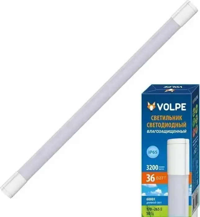 Светильник VOLPE Потолочный светодиодный (UL-00002582) ULT-Q218 36W/DW IP65 White