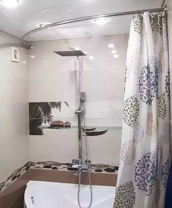 Карнтиз для ванны AQUATEK дуга 150x90 (KARN-0000034)
