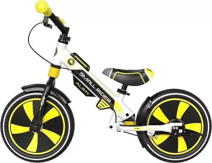 Беговел Small Rider Roadster Pro (AIR, желтый, 2021)