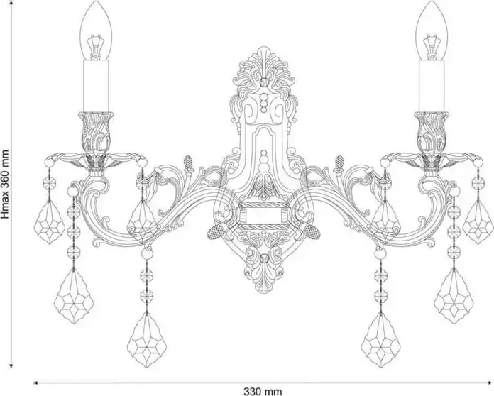 Подсветка для зеркал ST-Luce Curra SL1599.101.01