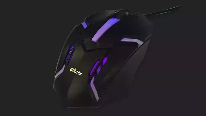 Мышь проводная RITMIX ROM-305 Black