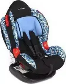 Автокресло Leader Kids Кокон Isofix голубой принт KRES0429