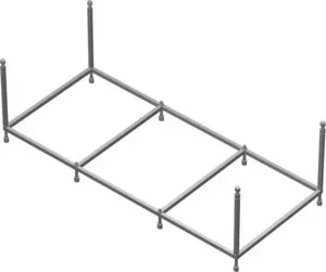 Каркас для ванны Am.Pm Like A0 150х70 см (W80A-150-070W-R)