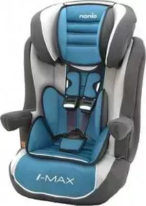 Автокресло NANIA I-max luxe Isofix 9-36кг Agora Petrole серый/голубой 967909