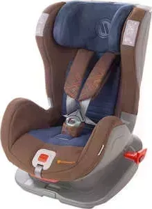 Автокресло AVIONAUT Glider Softy Isofix 9-25кг коричневый/синий AV-340.S/F.02