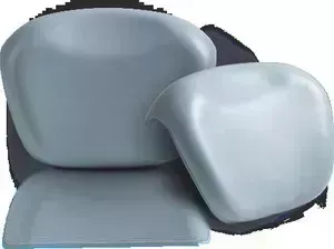 Подголовник для ванны 1Marka Relax накладной, синий (4604613001827)