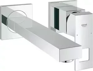 Смеситель для раковины Grohe Eurocube с механизмом (23447000, 23200000)