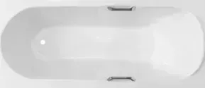 Ванна из литого мрамора Эстет Камелия 180x75 см, прямоугольная (ФР-00001032)