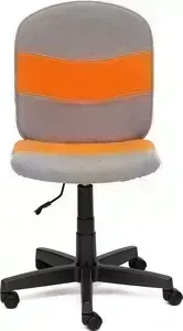 Кресло офисное TetChair STEP ткань серый/оранжевый С27/С23