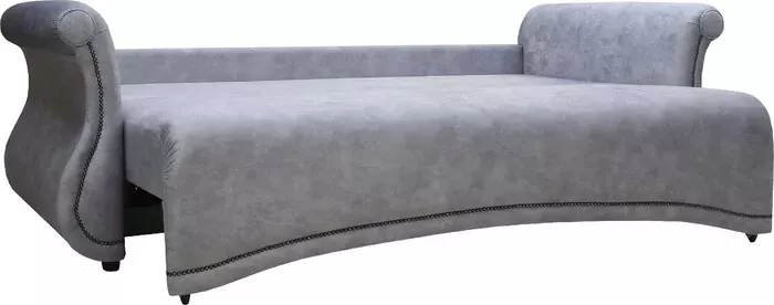 Фото №1 Диван-кровать Ramart Design Дарем оптима titanium 900/moire pink