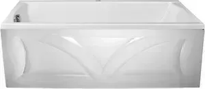Акриловая ванна 1Marka Marka One Modern прямоугольная 165x70 см, с ножками (4604613100759, 4604613101299)