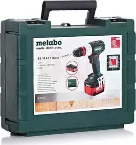 Дрель аккумуляторная METABO BS 14.4 LT Quick (602101500)
