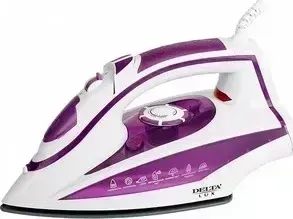 Утюг DELTA LUX DL-352 фиолетовый