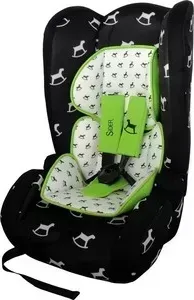 Автокресло BABYHIT BabyHit чёрный в белую лошадку (Sider LB510)