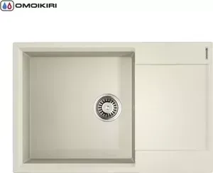 Мойка кухонная OMOIKIRI Daisen 78-LB-PA, 780*510 Пастила (4993688)