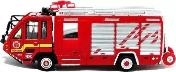 Радиоуправляемая пожарная машина MYX City Hero масштаб 1:87 27 MHz - 7911-5C