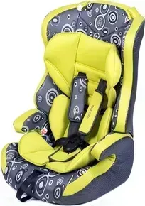 Автокресло BABYHIT BabyHit группы 1/2/3 Logs Seat зелёно-серый