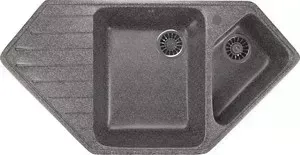 Мойка кухонная Mixline ML-GM25 50х97 темно-серый 309 (4630030636229)