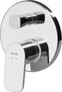 Смеситель для ванны Am.Pm Spirit монтируемый в стену, хром (F7085000)