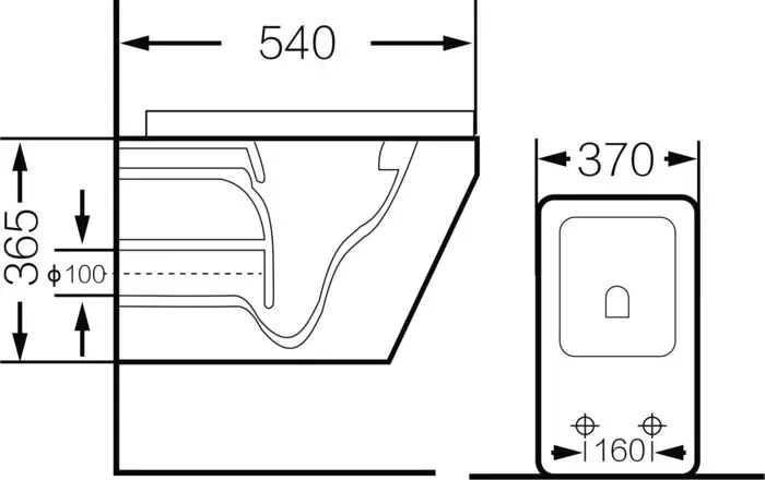 Фото №0 Унитаз подвесной GROSSMAN с тонким сиденьем микролифт (GR-4440S)